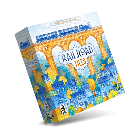 Railroad Tiles Cranio Creations Competitivo Family Games 8034055587522