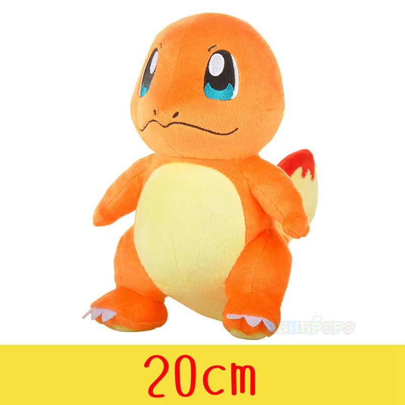 Originale Pokemon Peluche Charmander Squirtle Pikachu Peluche Bulbasaur Anime Peluche