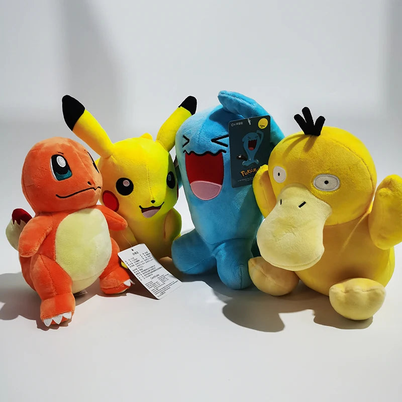 Originale Pokemon Peluche Charmander Squirtle Pikachu Peluche Bulbasaur Anime Peluche