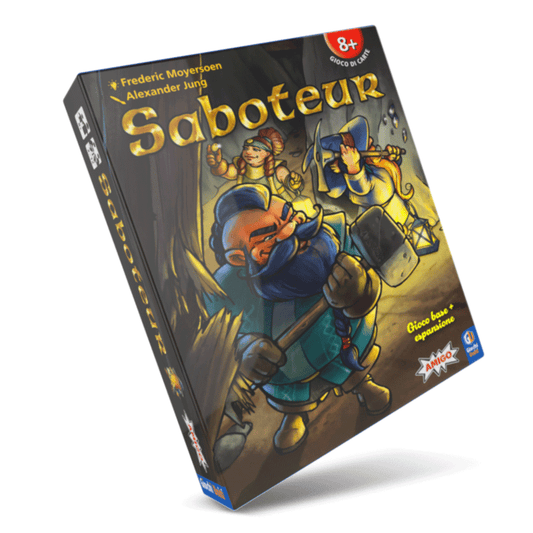 Saboteur nuova edizione Giochi Uniti party games carte 8059386297018