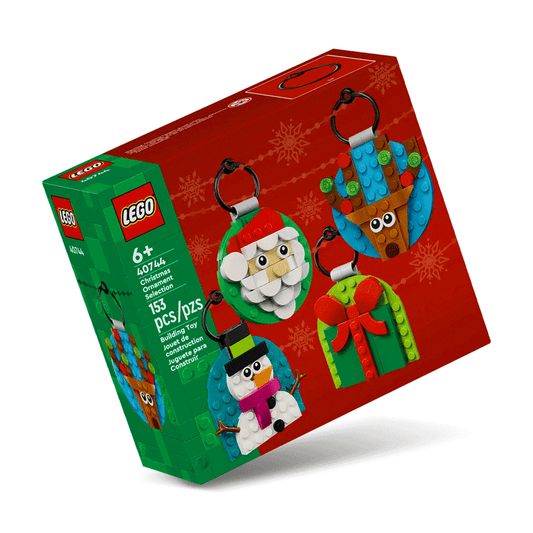 Selezione di decorazioni natalizie Lego 40744