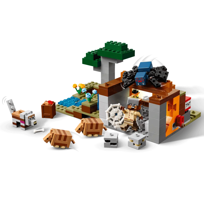 Spedizione nella miniera dell’armadillo LEGO Minecraft 21269
