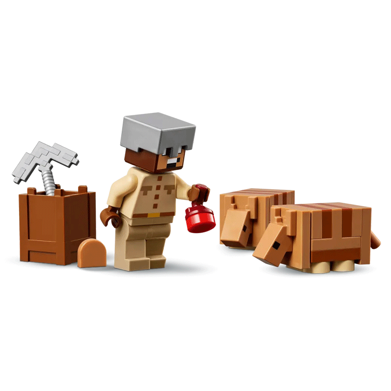 Spedizione nella miniera dell’armadillo LEGO Minecraft 21269