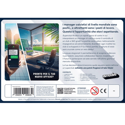 Superclub Rivals Asmodee Carte duel Games 7090054090839