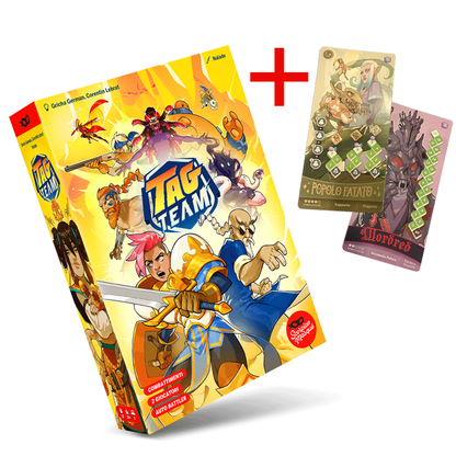 Tag Team + promo card Asmodee Carte Per Due 3558380131915