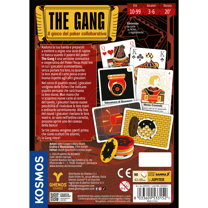 The Gang Ghenos Games Carte Family 8033609533152