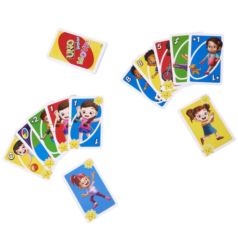 Uno Junior Move! MATTEL Carte Family 194735145607