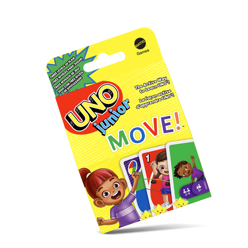 Uno Junior Move! MATTEL Carte Family 194735145607