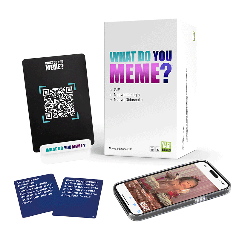 What Do You Meme? GIF edition Yas Games Carte Party Games 8027679079757