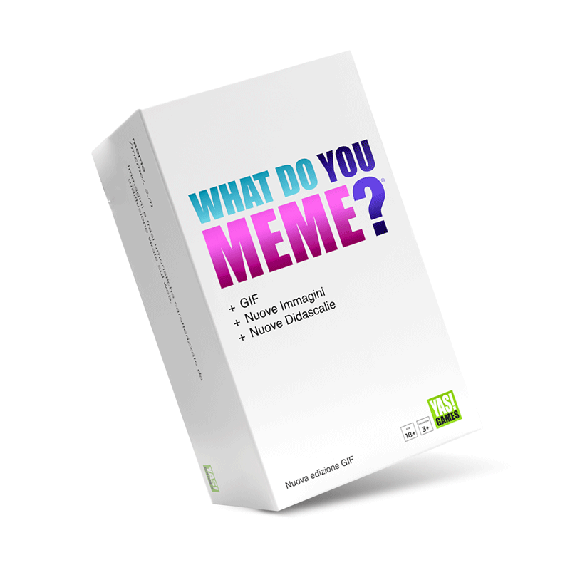 What Do You Meme? GIF edition Yas Games Carte Party Games 8027679079757
