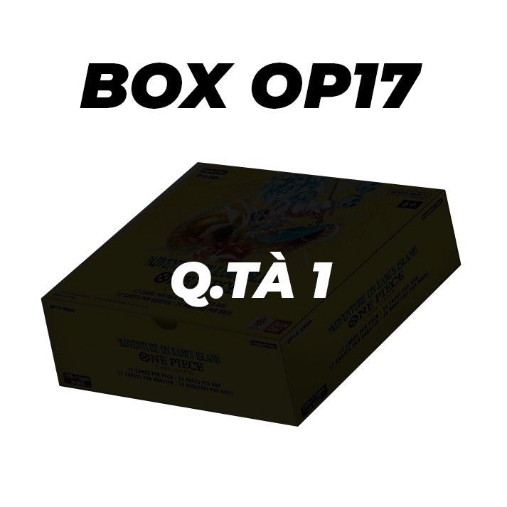 Box OP-17 One Piece Card Game ENG