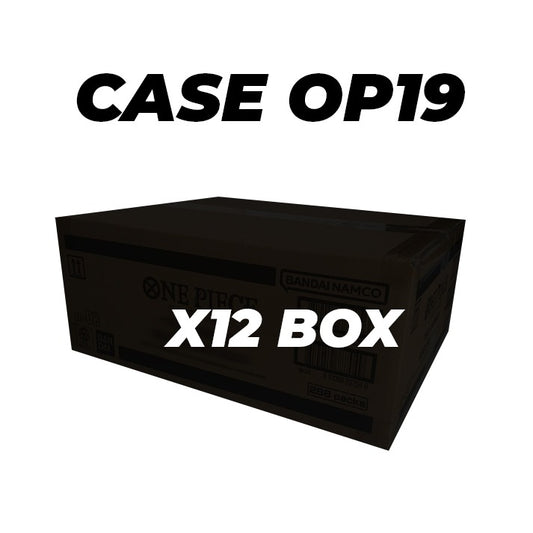 Case (12 BOX) OP-19 One Piece Card Game ENG