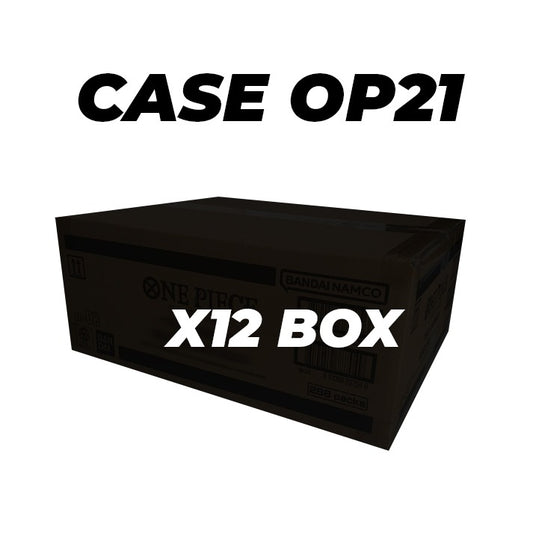 Case (12 BOX) OP-21 One Piece Card Game ENG