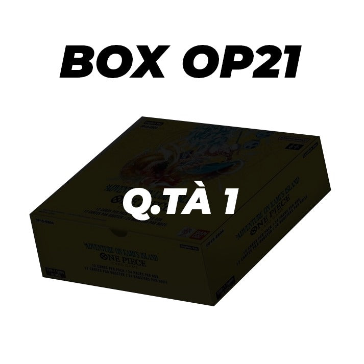 Box OP-21 One Piece Card Game ENG