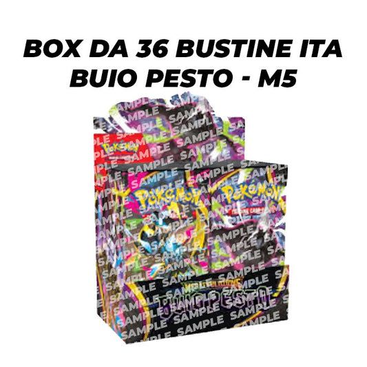 Pokémon - Box da 36 Bustine Pokemon - Buio Pesto M5