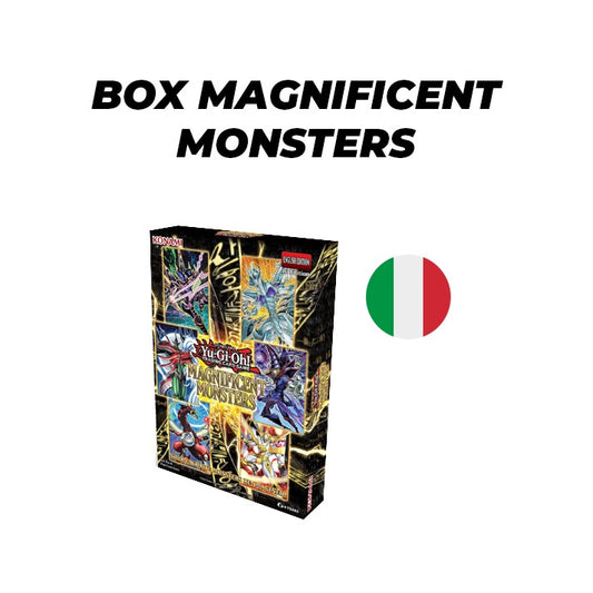Box Magnificent Monsters Yu-Gi-Oh! Card Game ITA