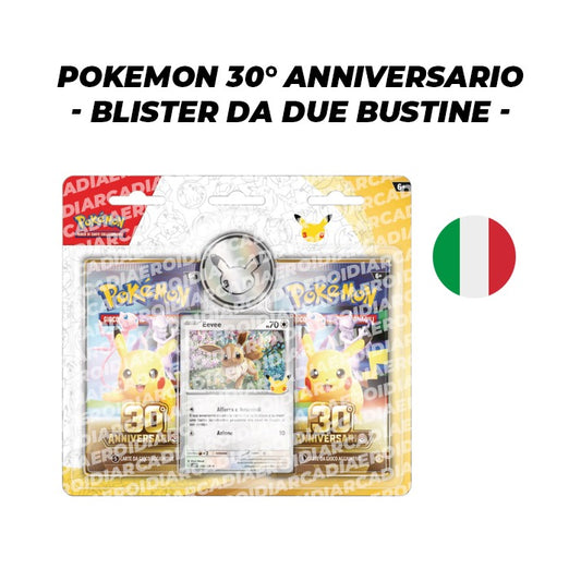 Pokémon 30° Anniversario - Blister da Due Bustine