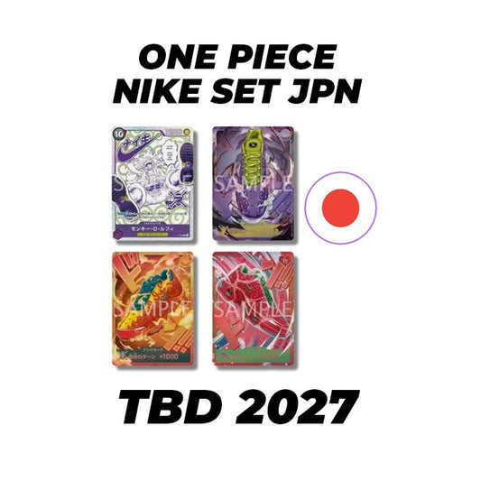Carte Promo Set Don Nike + Carta Luffy Jap - One Piece Card Game JAP