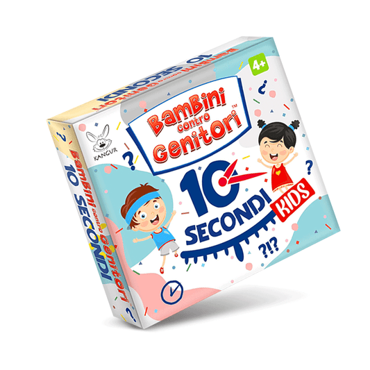 Bambini contro Genitori: 10 secondi Kids Asmodee Istruttivi Family 5904067471986