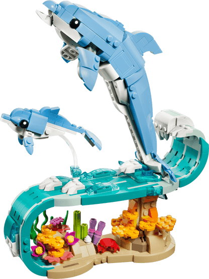 Animali marini: meravigliosi delfini 3 in 1 LEGO Creator 31385