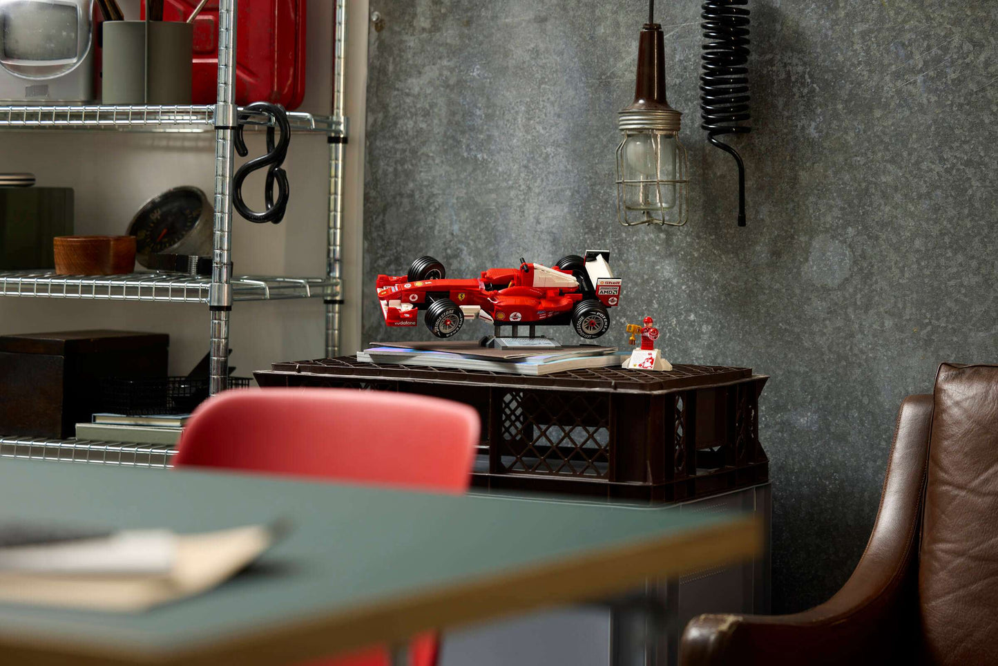 Ferrari F2004 e Michael Schumacher LEGO Icons 11375