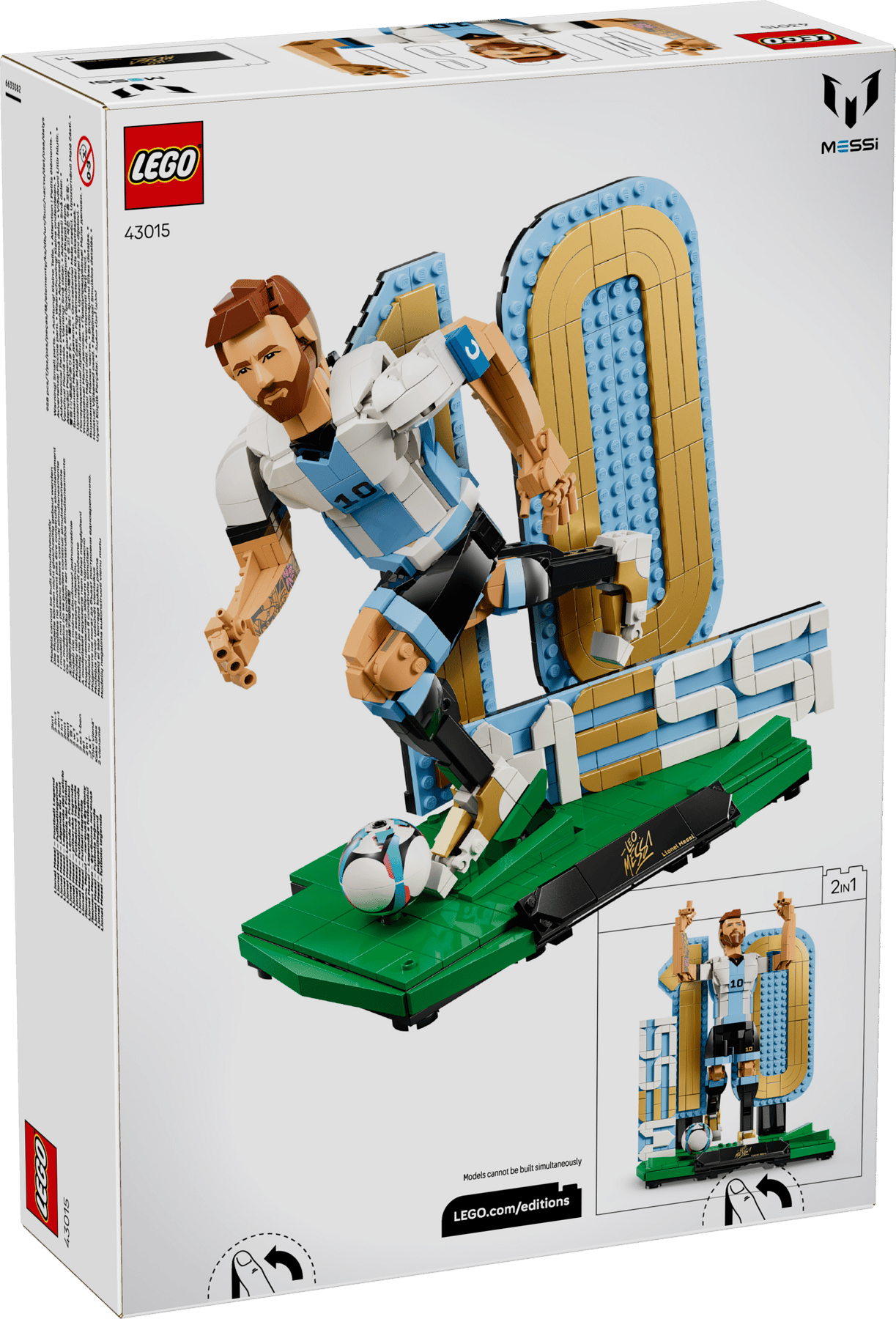 Lionel Messi – Leggenda del calcio Lego Editions 43015