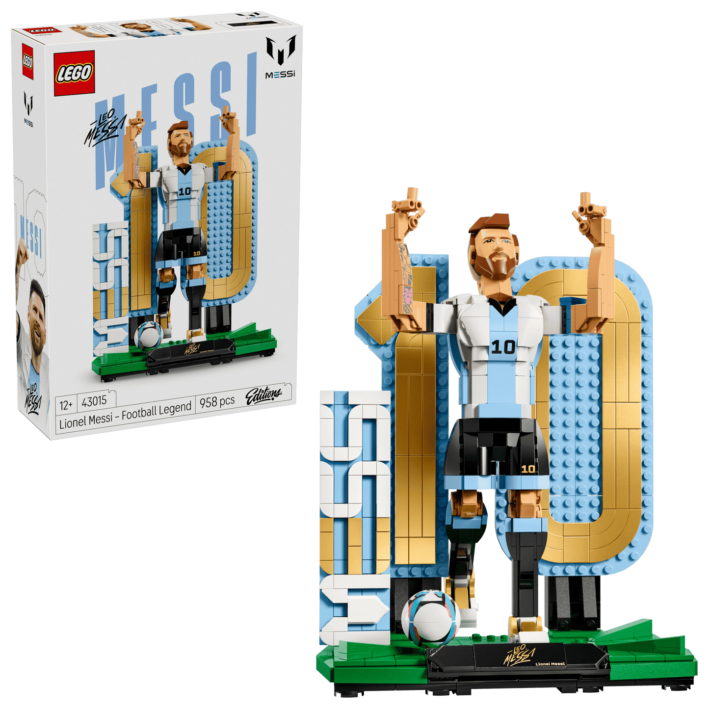 Lionel Messi – Leggenda del calcio Lego Editions 43015