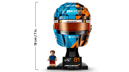 Casco di Oscar Piastri McLaren Mastercard F1® Team Lego Editions 43017