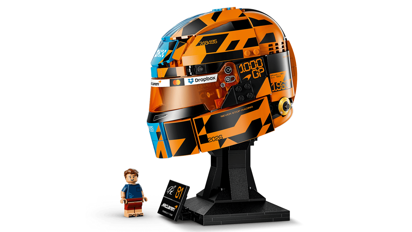 Casco di Oscar Piastri McLaren Mastercard F1® Team Lego Editions 43017