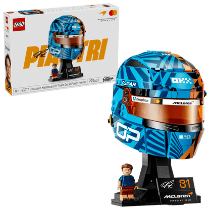 Casco di Oscar Piastri McLaren Mastercard F1® Team Lego Editions 43017