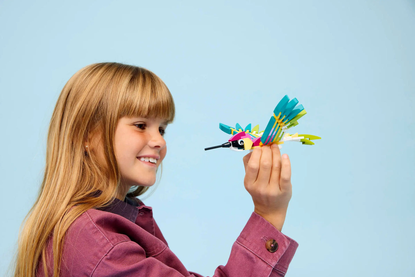 Animali selvatici: colibrì variopinto 3 in 1 LEGO Creator 31384