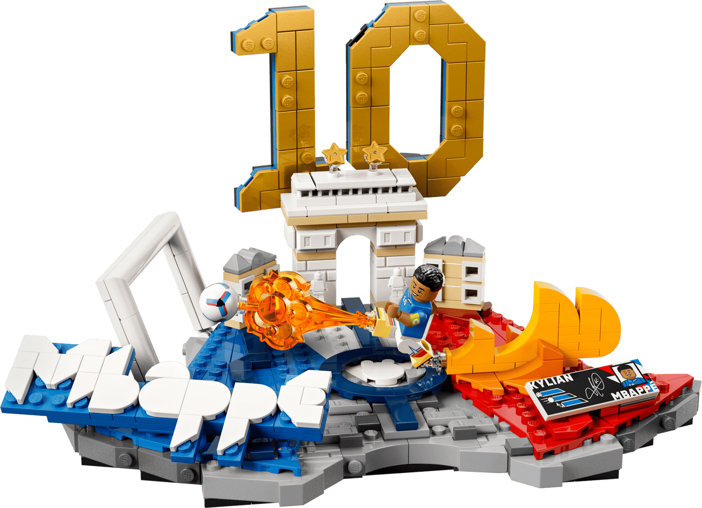 Kylian Mbappé – Highlights calcistici Lego Editions 43013