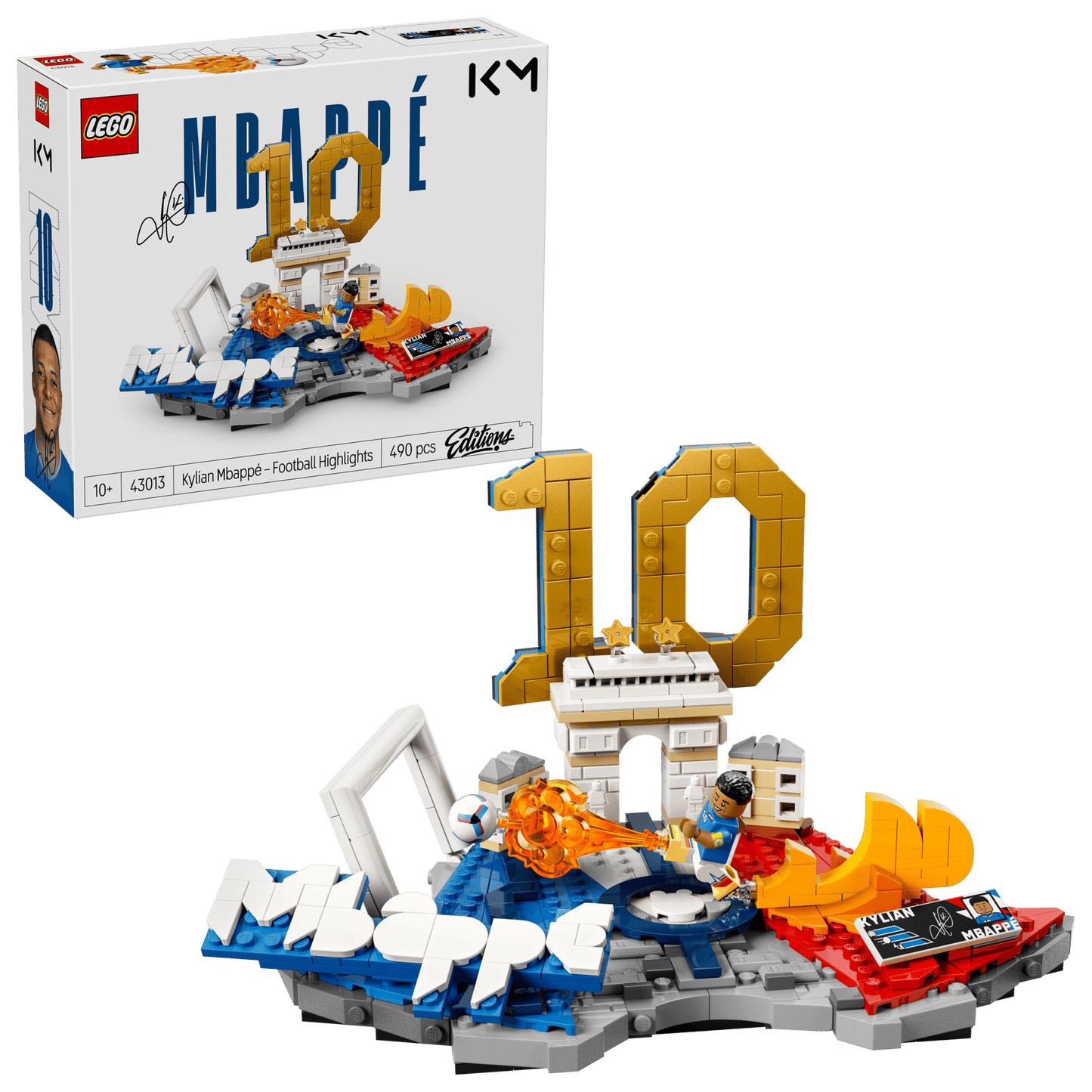 Kylian Mbappé – Highlights calcistici Lego Editions 43013