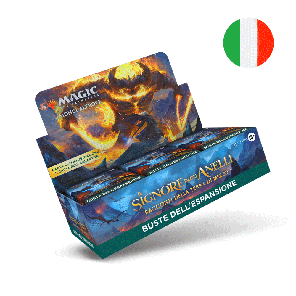 LOTR Racconti della Terra di Mezzo - Box Buste dell'espansione italiano Magic the Gathering