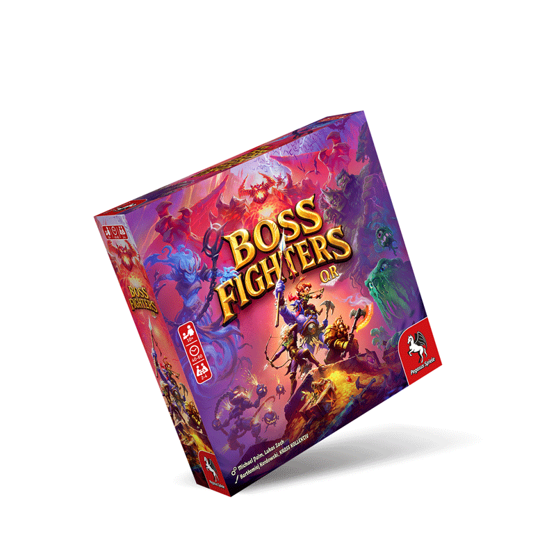 Boss Fighters QR Asmodee Avventura Family 3558380138228