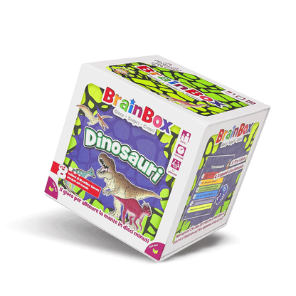 BrainBox Dinosauri Asmodee Istruttivi Family 5025822139382