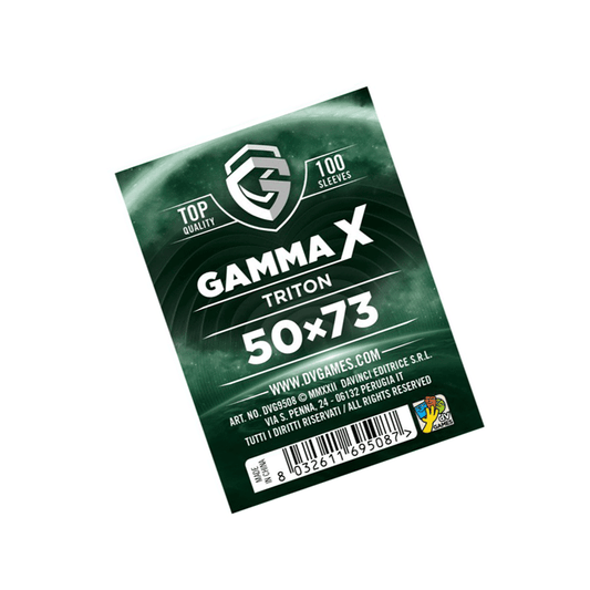 Gamma X Triton 50x73mm Pack 100 Bustine Protettive Accessori 8032611695087