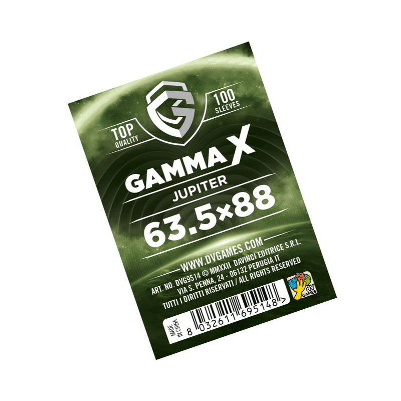 GAMMA X Jupiter 63,5x88 mm bustine protettive 100 pz