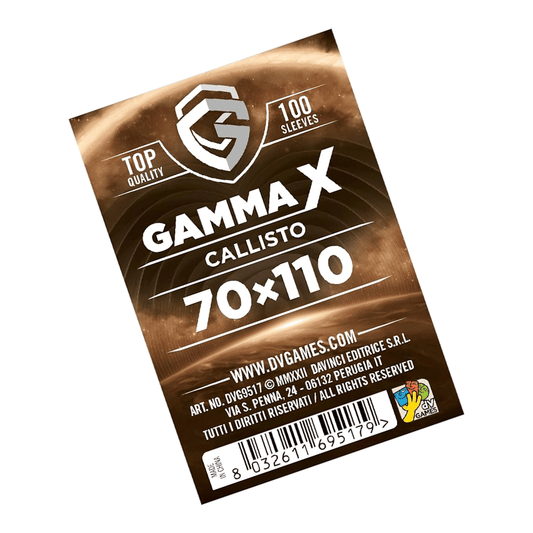 GAMMA X Callisto 70x110mm bustine protettive 100 pz