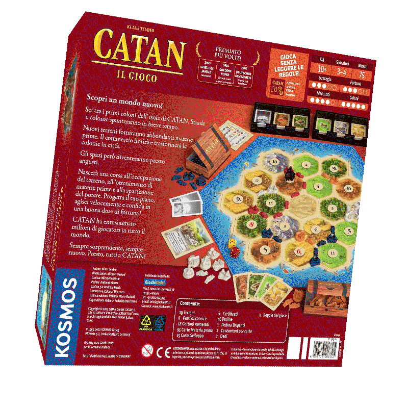 Catan Giochi Uniti Gestionale Family 8058773208705