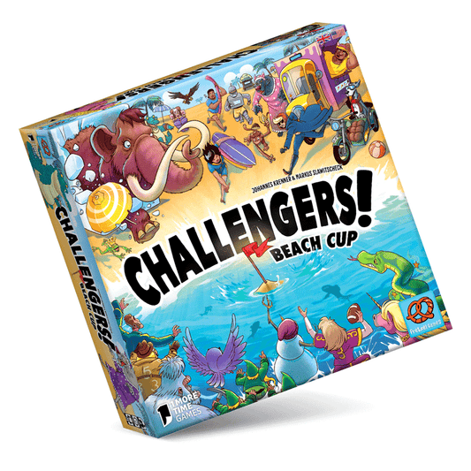 Challengers! Beach Cup Asmodee Competitivo Party Games 826956221500