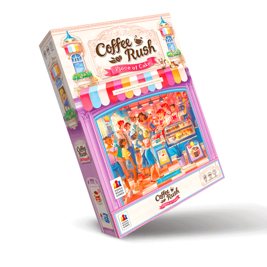 Coffee Rush Piece of Cake Asmodee gestionale family 3558380131434