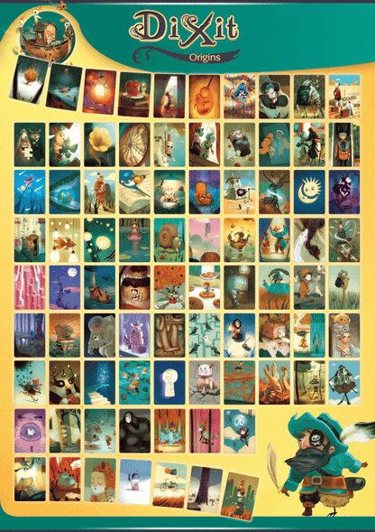 DIXIT 4 ORIGINS - Espansione di Gioco da tavolo ITALIANO Asmodee DIXIT 4 ORIGINS - Espansione di Gioco da tavolo ITALIANO Asmodee