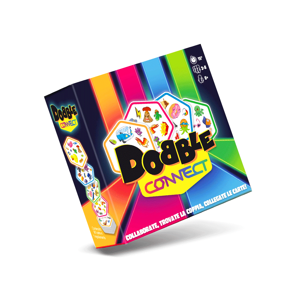 Dobble Connect Asmodee Carte Family 3558380108122