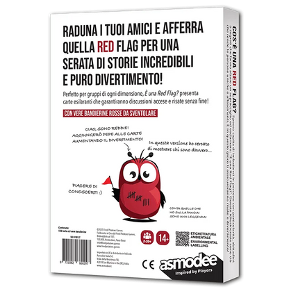 È Una Red Flag? Asmodee Carte Party Games 8721082660297