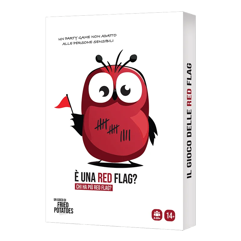 È Una Red Flag? Asmodee Carte Party Games 8721082660297