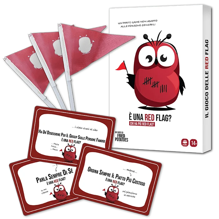 È Una Red Flag? Asmodee Carte Party Games 8721082660297