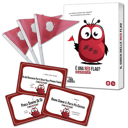 È Una Red Flag? Asmodee Carte Party Games 8721082660297
