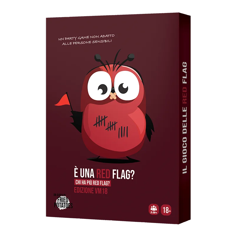 È Una Red Flag? Edizione VM18 Asmodee Carte Party Games 8721082660303