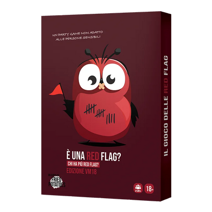 È Una Red Flag? Edizione VM18 Asmodee Carte Party Games 8721082660303
